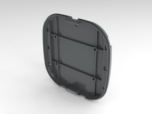 Injection Molded Case Bottom